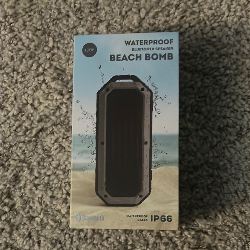 Beach Bomb Waterproof Bluetooth Speaker - Black